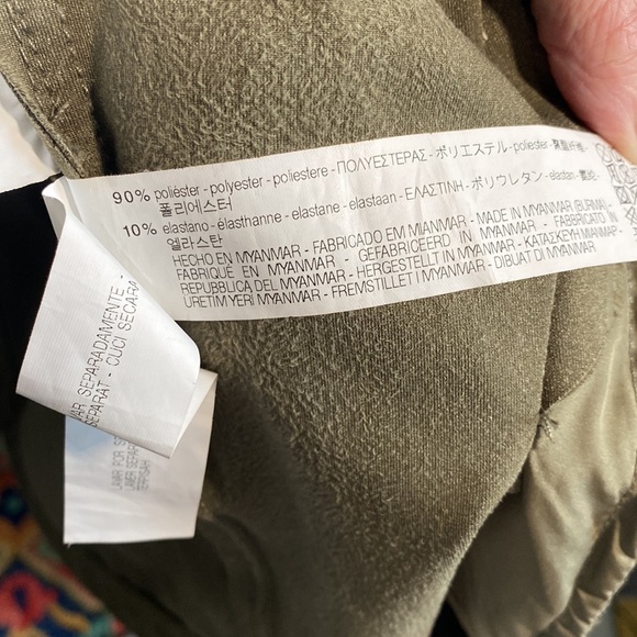 Zara green jacket in size 8 - Picture 6 of 6